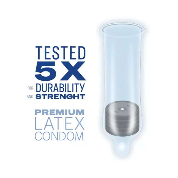 Durex Nude Close Fit - ohuet kondomit (10 kpl)