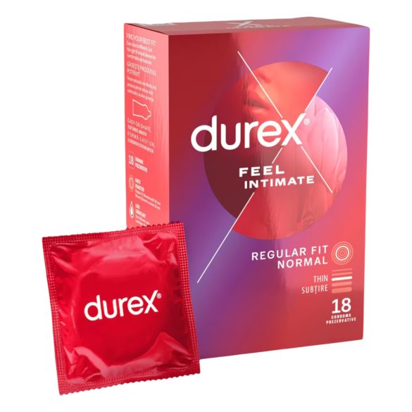 Durex Feel Intimate - ohut seinämäinen kondomi (18 kpl)