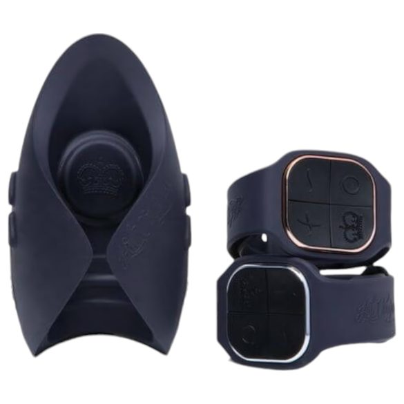 Pulse Duo Lux - ladattava parivibraattori (harmaa)