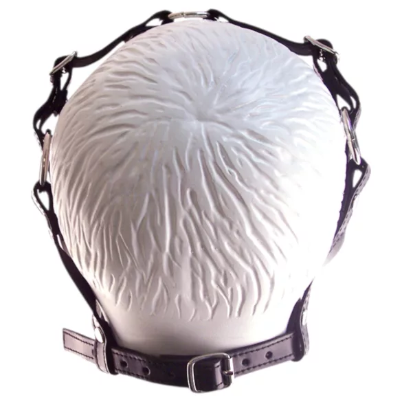 Rouge - nahkainen maski ja suupallo - musta