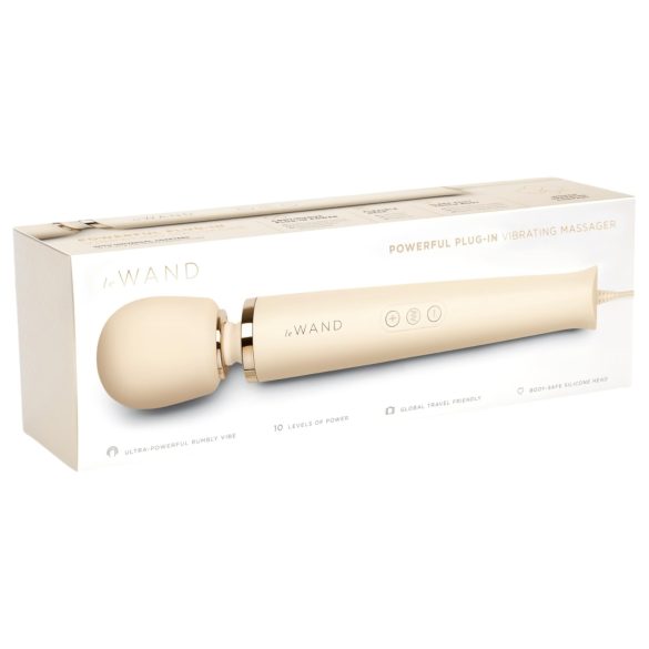le Wand - ylellinen verkkovibraattori (beige)