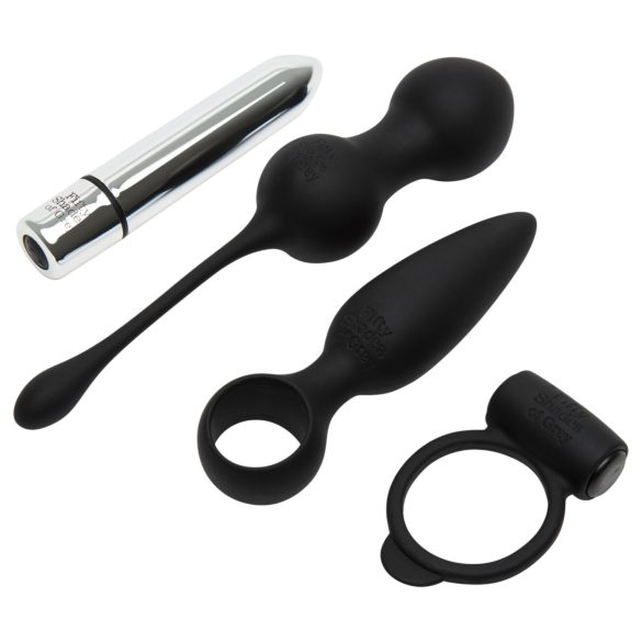 Fifty Shades of Grey - Sidosvälineet setti - ylellinen lahjapakkaus