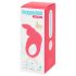 Happyrabbit Cock - ladattava värinä penisrengas (vaaleanpunainen)