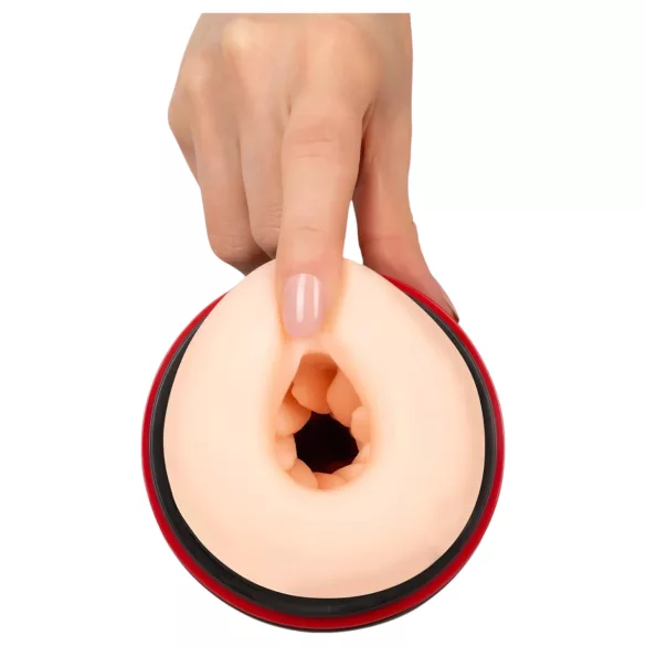 WYNE 06 - vibroiva masturbaattori miehille - ladattava - musta