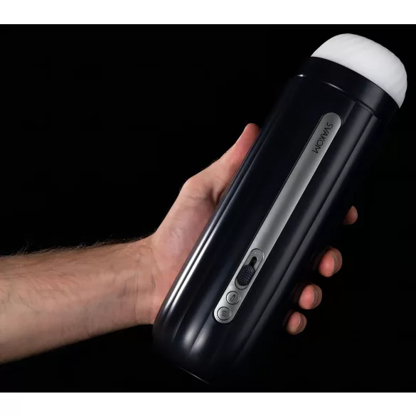 Svakom Hannes Neo - lämpeävä edestakaisin liikkuva masturboija - sininen