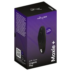 We-Vibe Moxie+ - klitoriskiihotin kaukosäätimellä - musta