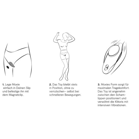 We-Vibe Moxie+ - langaton, älykäs klitoriskiihotin (turkoosi)