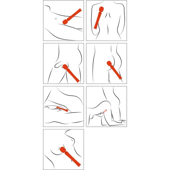 Fun Factory VIM - vibraattori hierontaan - oranssi