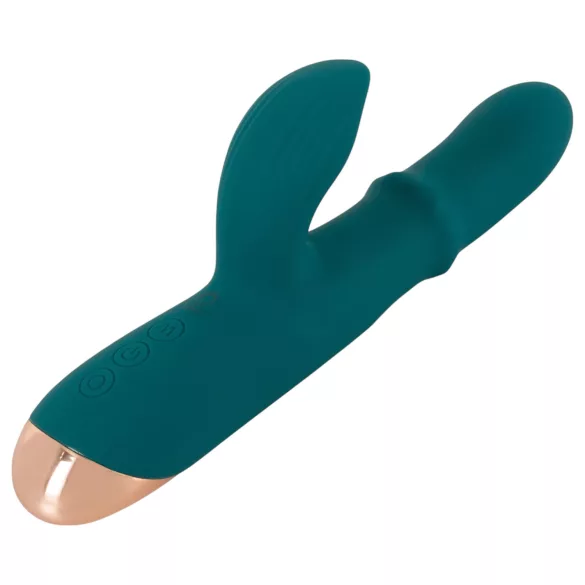 You2Toys - klitoriskiihotin vaginavibraattori renkaalla - turkoosi