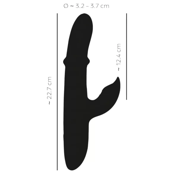 You2Toys - klitoriskiihotin vaginavibraattori renkaalla - turkoosi