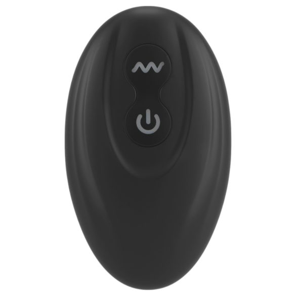 Rebel - prostate vibraattori penis- ja kivestenrengas - musta