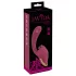 Javida - 2in1 vibraattori kieli - punainen