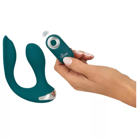 Couples Choice - parivibraattori - handsfree - silikoninen turkoosi