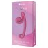 Snail Vibe Curve - 2in1 klitoriskiihotin (pinkki)
