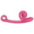 Snail Vibe Curve - 2in1 klitoriskiihotin (pinkki)