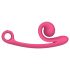 Snail Vibe Curve - 2in1 klitoriskiihotin (pinkki)