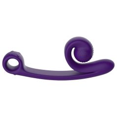   Snail Vibe Curve - klitoriskiihotin ja vibraattori - 2in1 - violetti