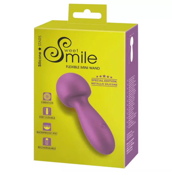 Sweet Smile - Joustava Mini Wand (vaaleanpunainen)