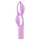 You2Toys Fabulous - ladattava 2-moottorinen vibraattori (violetti)