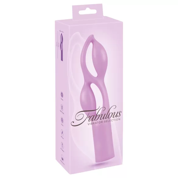 You2Toys Fabulous - ladattava 2-moottorinen vibraattori (violetti)
