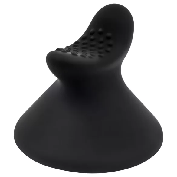 The Cowgirl Cone - sovelluksella ohjattava premium‑seksikone - 2 vaihdettavalla lisäosalla, 20 värinätilaa (musta)
