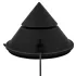 The Cowgirl Cone - sovelluksella ohjattava premium‑seksikone - 2 vaihdettavalla lisäosalla, 20 värinätilaa (musta)