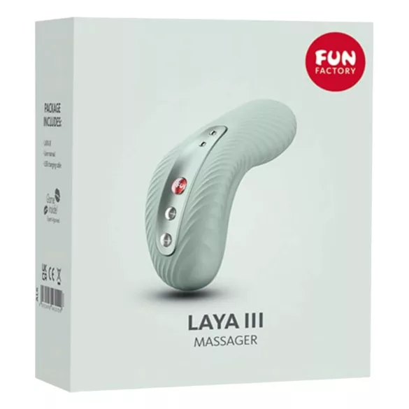 Fun Factory Laya III - vedenpitävä klitorisvibraattori (vihreä)
