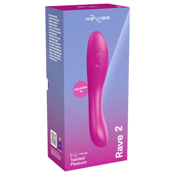 We-Vibe Rave 2 - G-pistevibraattori - ladattava - pinkki