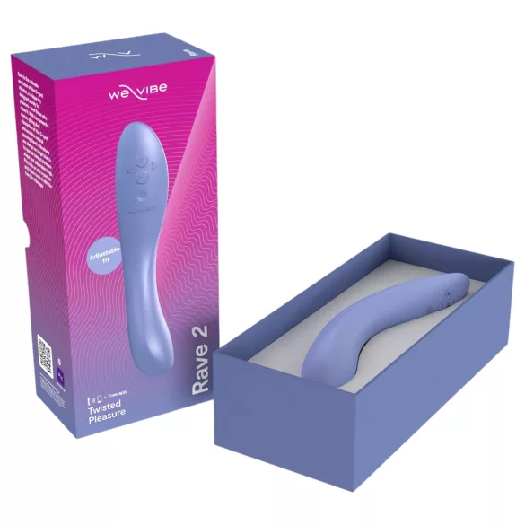 We-Vibe Rave 2 - G-pistevibraattori ladattava älylaite sininen