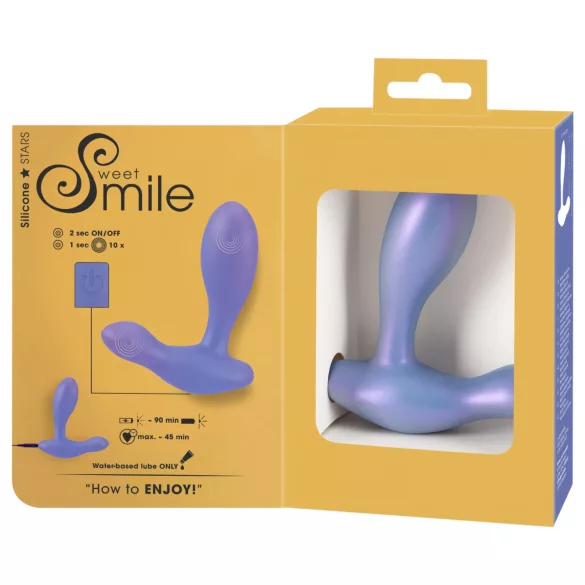 Smile - vibro anustappi - sininen