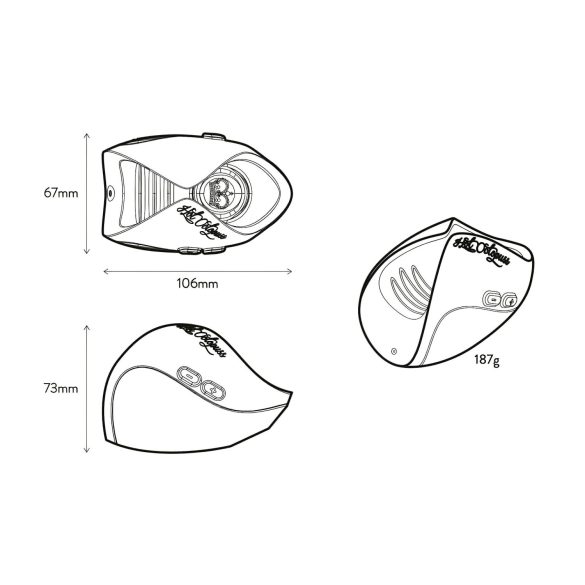Pulse Solo Essential Dragon Eye - masturbaattori - sininen - limited edition