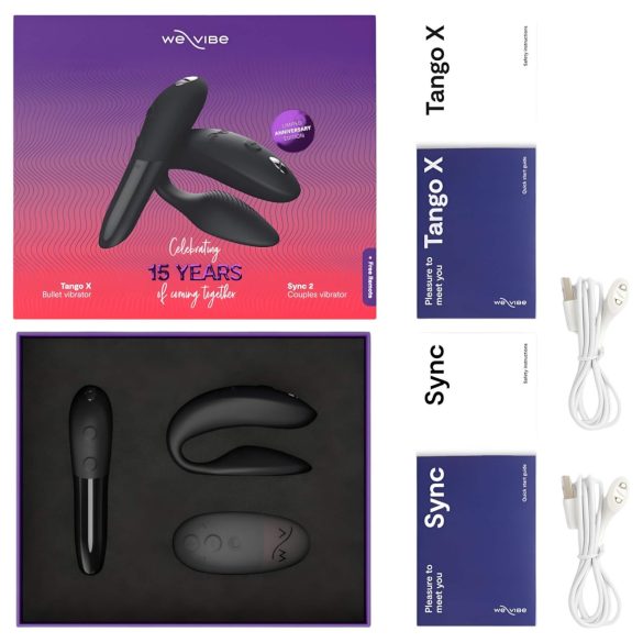 We-Vibe Collection - parivibraattori setti - musta
