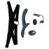 You2Toys - kiinnitysvibraattorisetti (musta-sininen)