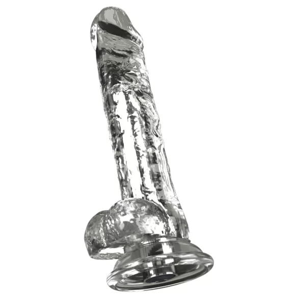 Crystal - Vibraattori imukupilla (läpinäkyvä)