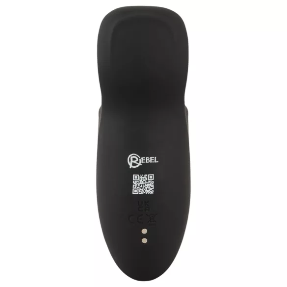 Rebel - liikkuva varrellinen penispäävibraattori - musta