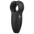 Rebel - liikkuva varrellinen penispäävibraattori - musta