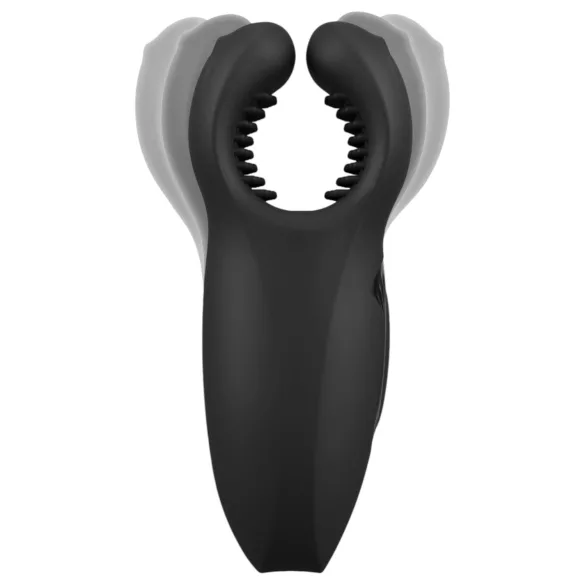 Rebel - liikkuva varrellinen penispäävibraattori - musta