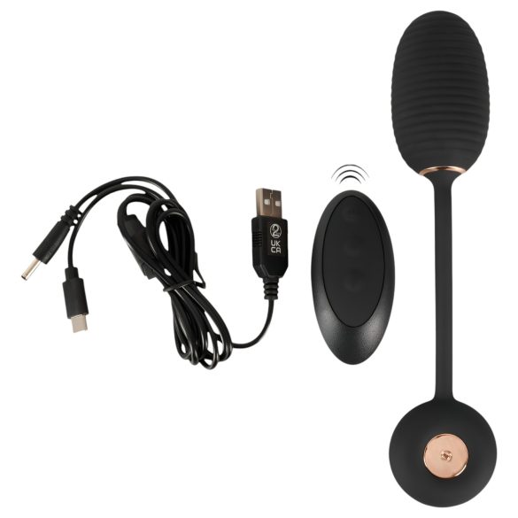 You2Toys - kaukosäätöinen vibraatiomuna - musta