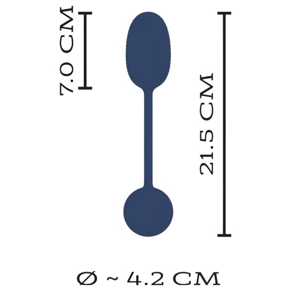 You2Toys - kaukosäätöinen vibraatiomuna - musta