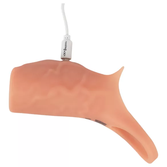 Realistixxx - avoin vibraattoripeniskaski - luonnollinen