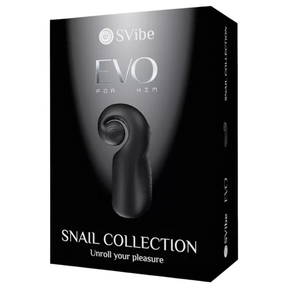 SVibe EVO - vibraattori miehille - vedenkestävä akku - musta