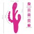 SMILE – kolmoisvarrella varustettu kielellinen vibraattori (pinkki)