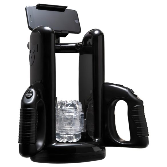 Fleshlight Quickshot Launch - adapteri masturboijaan - musta