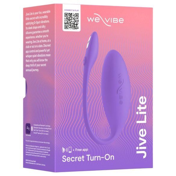 We-Vibe Jive Lite - ladattava älyvibraattori - violetti