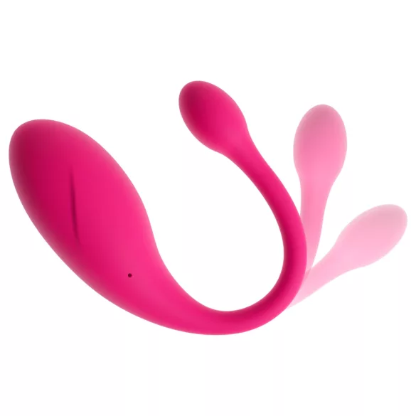 Beau Coeur Koral - vibraatio-muna kaukosäätimellä - pinkki