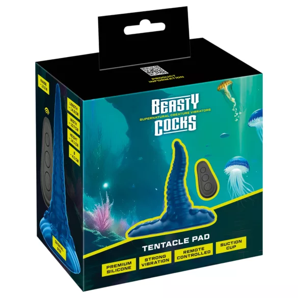 Beasty Cocks - G-piste vibraattori - polipivarret - sininen