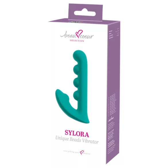 Beau Coeur Sylora - 2in1 helmiäisvibraattori - vihreä