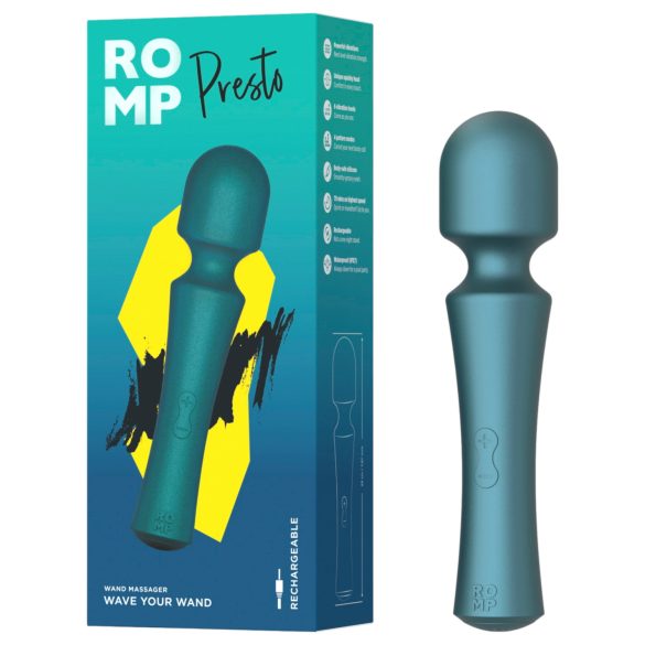 ROMP Presto - hierova vibraattori (vihreä)