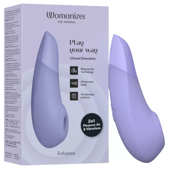 Womanizer Enhance - ilmapulssiklitoriskiihotin (violetti)