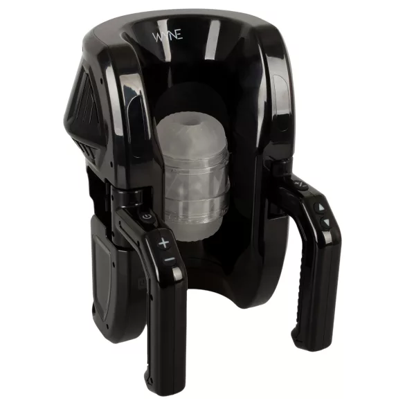 WYNE 10 - automaattinen masturbaattori kahvalla - musta